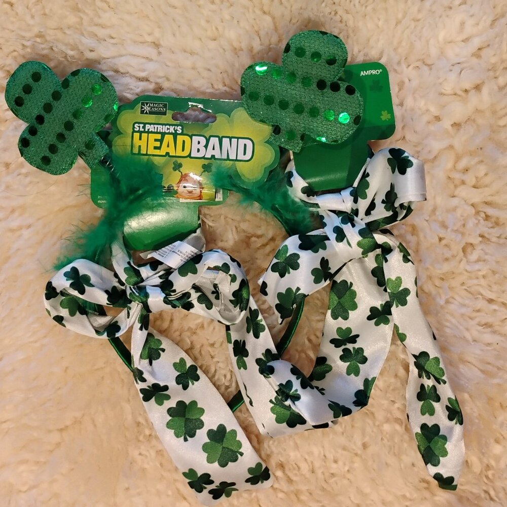 *NEW* Shamrock Headbands Set (3)